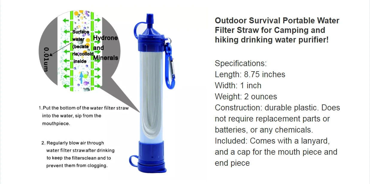 New Simple Design Use Daily Gift Items Drinking Water Filter,Factory