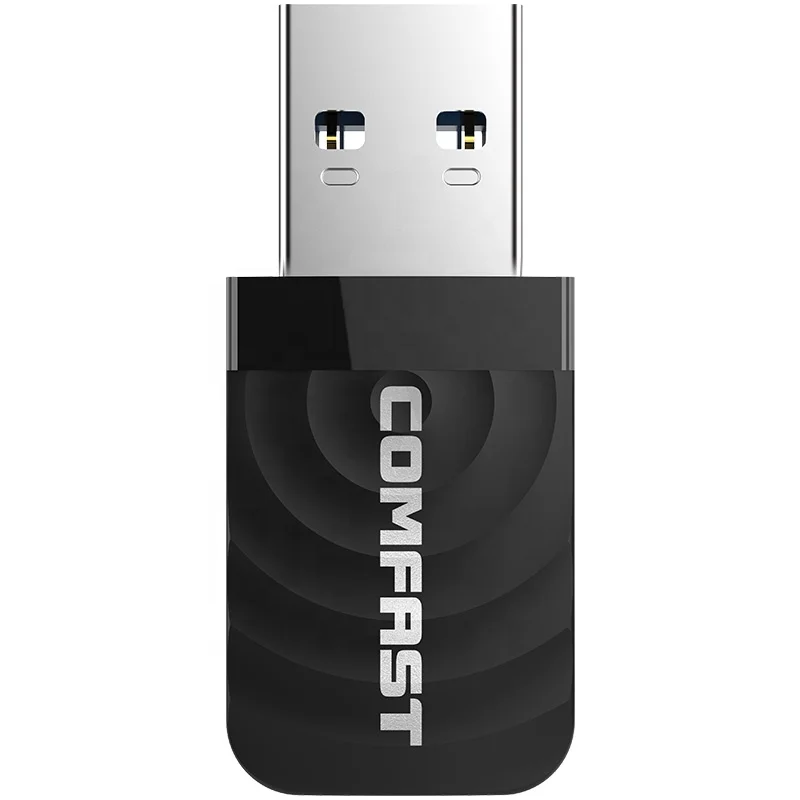 

Comfast CF-812AC 2.4&5.8GHz 1300Mbps Dual Band Adapter WiFi Dongle for Computer Car