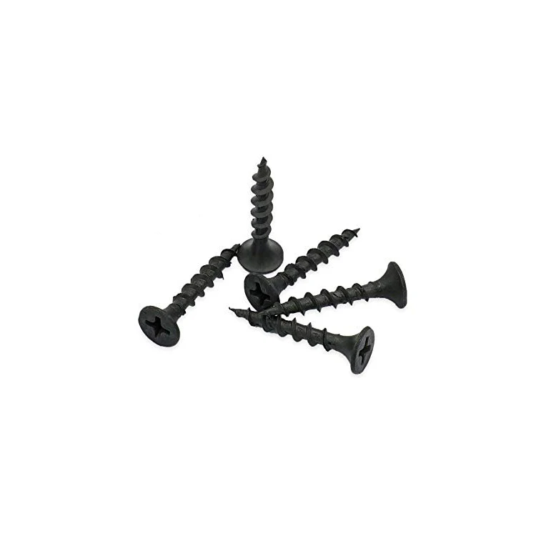 
Free Sample Black Phosphated Phillips Bugle Head Fine Coarse Thread Self Tapping Drywall Screw 