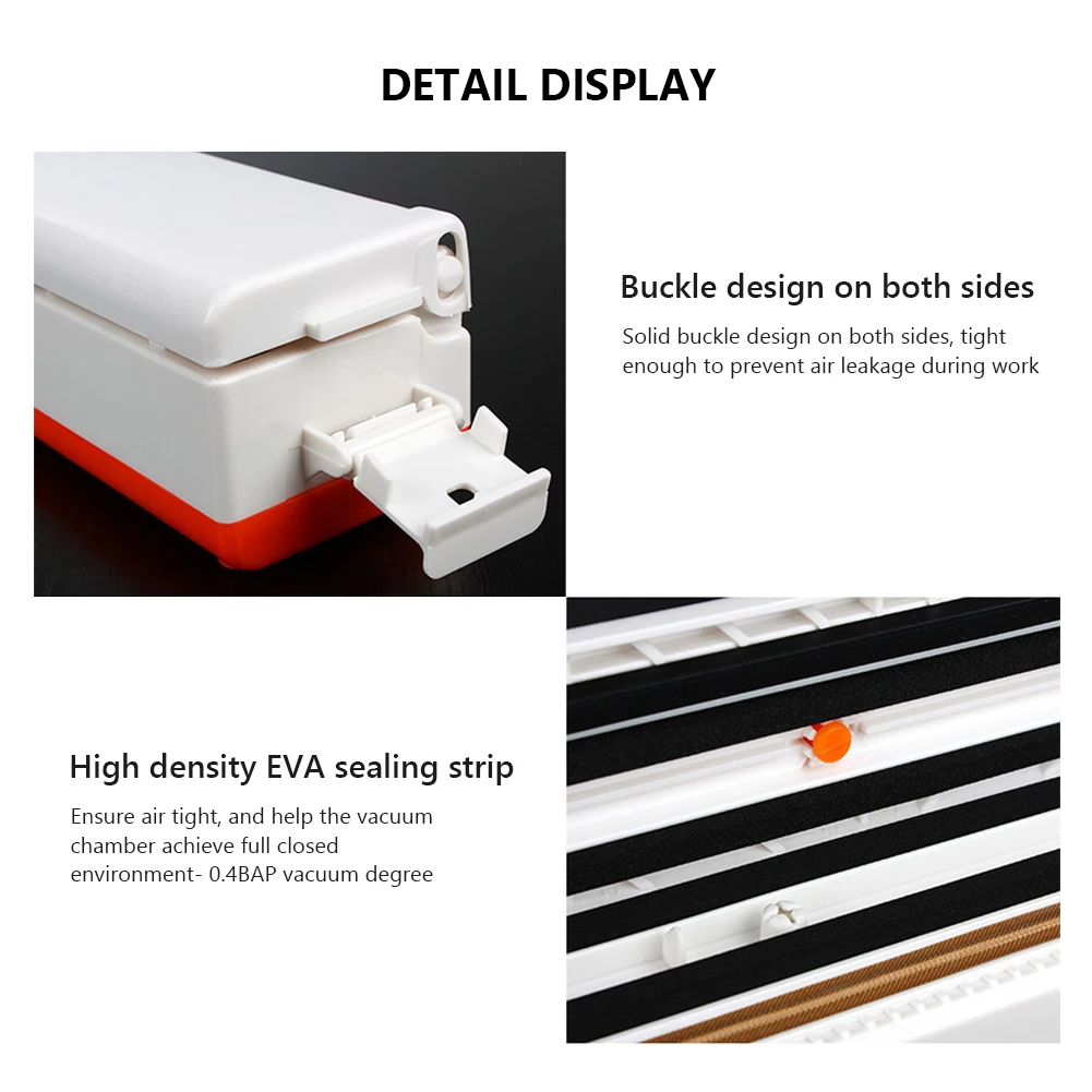 Vacuum Sealer Packaging Machine 220v/110v Household Food Vacuum Sealer