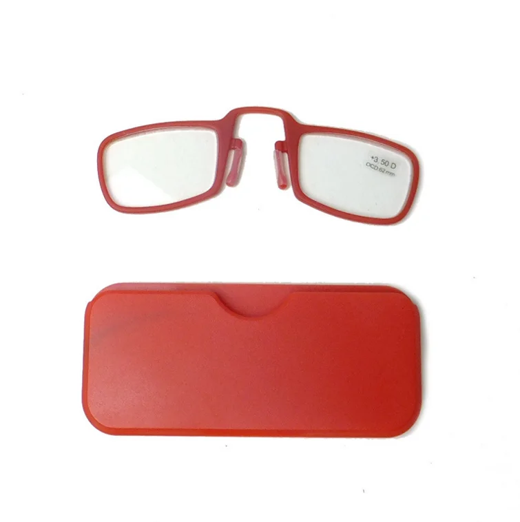 

Solid color design Logo customized glasses case