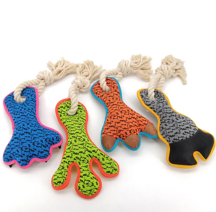 Claw Shaped Durable plush interactive toys for dogs