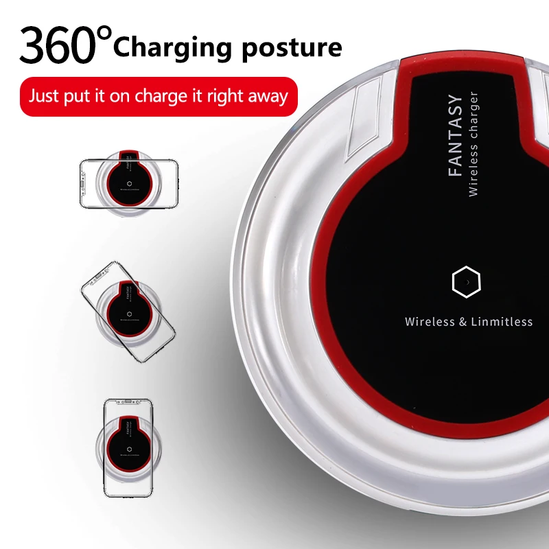 

2021 Wholesale K9 5v 1a 5w Universal Charger Fast Quick Charging Custom QI Wireless Charger For Phone