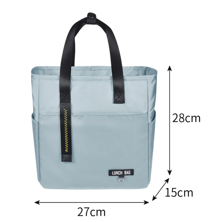 

New fashion hand-held aluminum foil insulation portable to work with rice bags