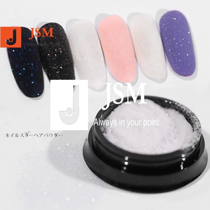 

Salon 2g/box Holographic Glitter Powder Shining Sugar Nail Dust White Glitters Aurora Matte Effect Powders