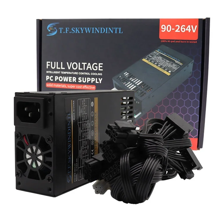 

T.F.SKYWINDNTL 450W Computer ATX PSU 450w Desktop 24pin 450w ITX 1U Case PC Power Supply