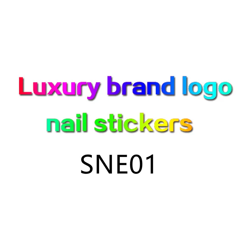 

Gold Bottom Nail Art Crystals For nail art DIY Luxury Brand Logo Nail Decoration, Picture
