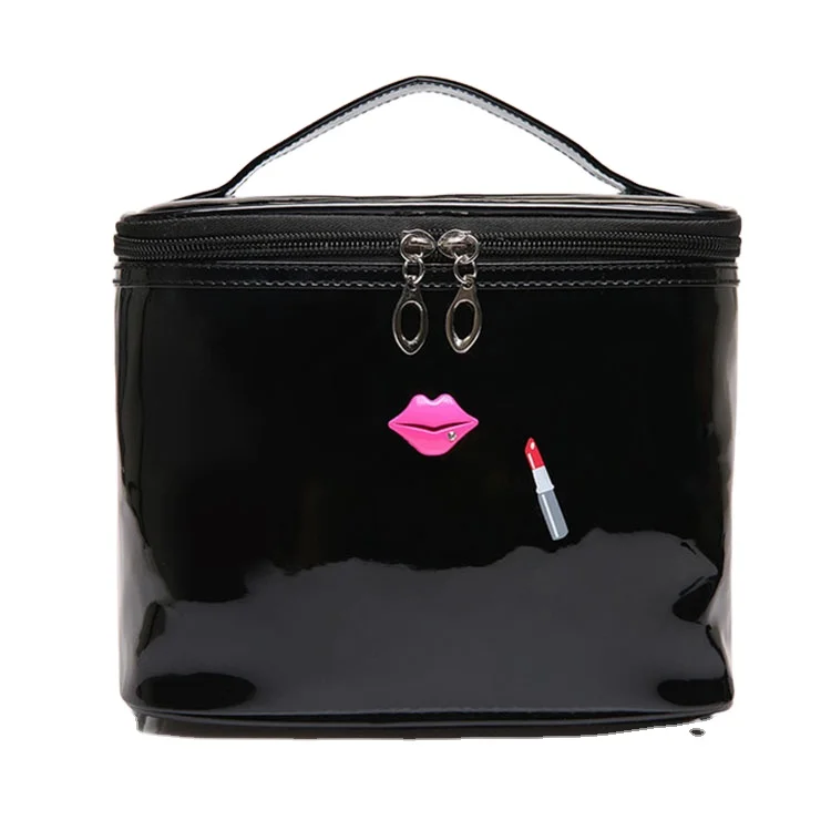 

Zipper Bag Pu Bags Portable Makeup Cosmetic Bag