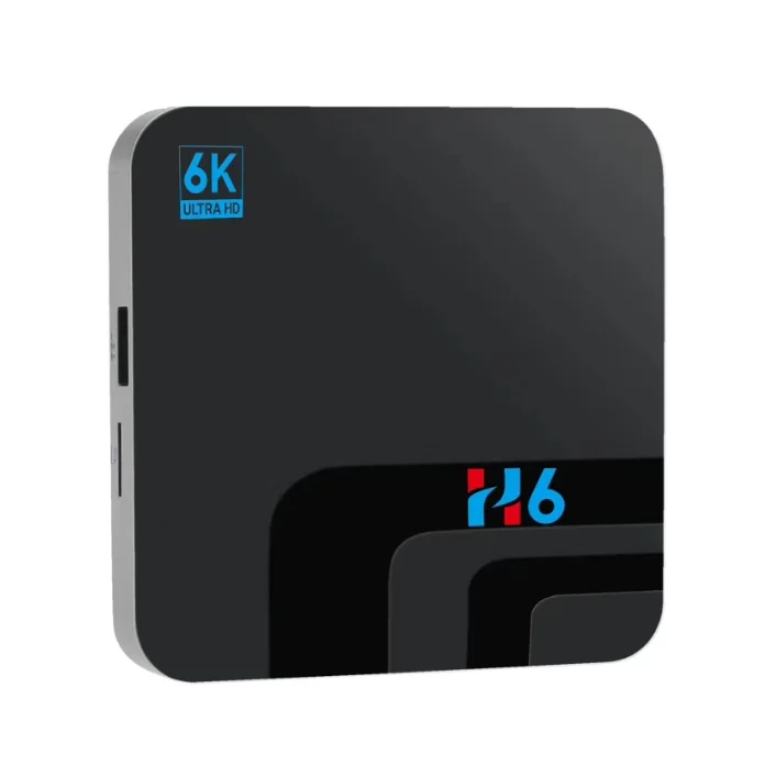 

HX01 Android TV Box Android 10 4GB 64GB 32GB 6K 3D Video H.265 Media Player 2.4G 5GHz Set top box Smart TV Box, Black