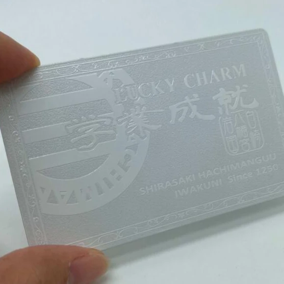 

DU white metal business cards, Cmyk or pantone