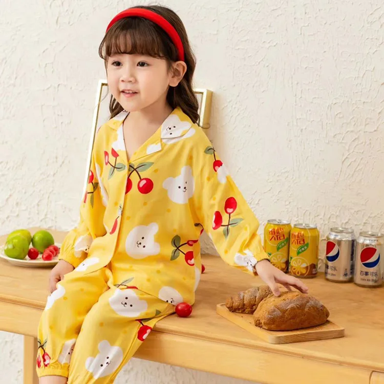 

Susuray 1 Year 5 years Princess Girls Clothing Set Long Sleeve Sleepwear Kids Short Pjs Sets Summer Cotton for Toddlers 2021