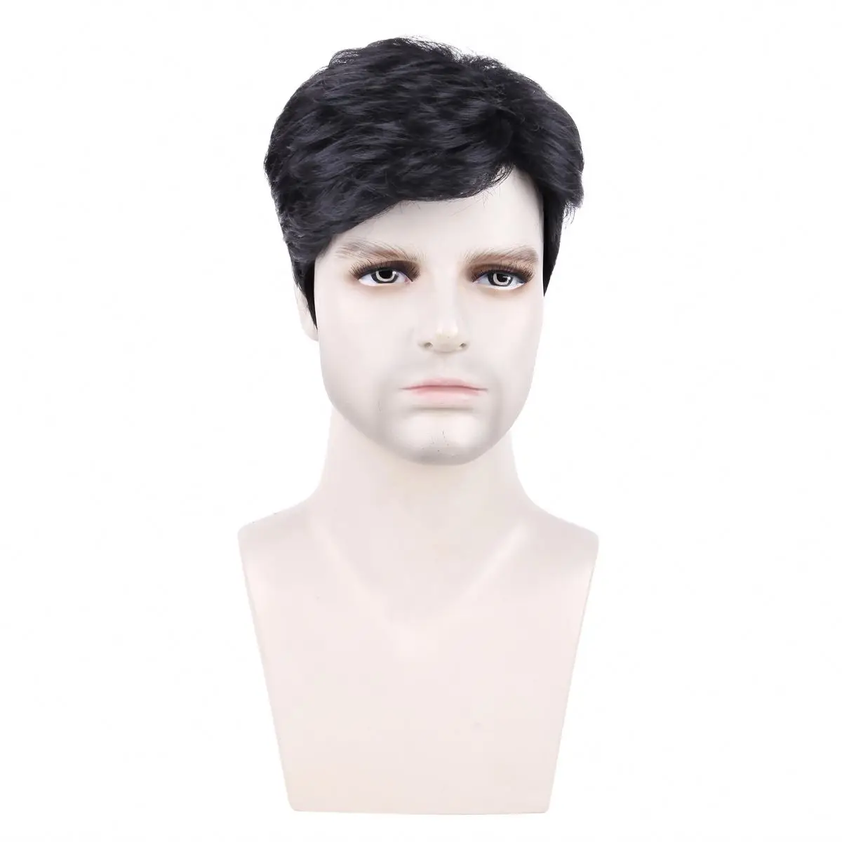 

Drop Shipping Black Natural Man Wigs Hair