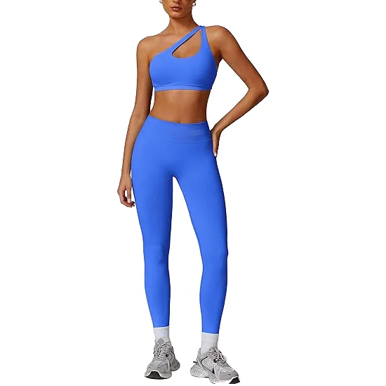 2-Piece Set弹力Spandex Nylon Yoga Set