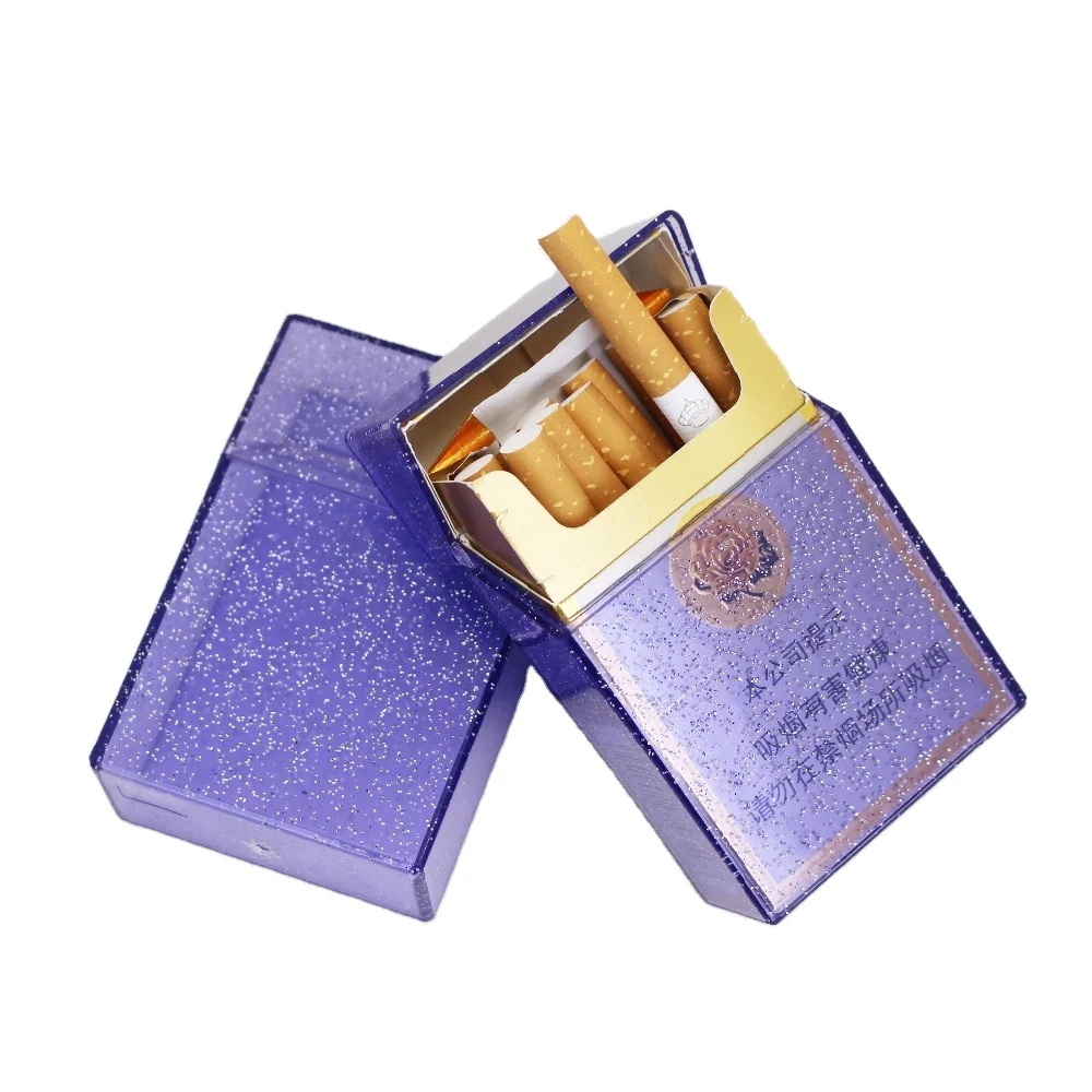 
Popular Bling Bling Plastic Cigarette Case 