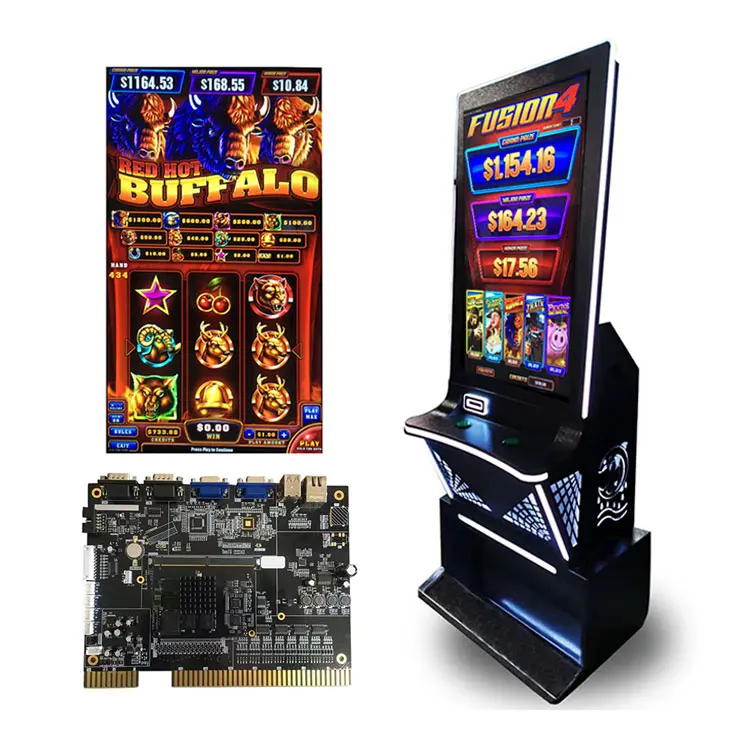 

2021 Newest Popular Amusement Casino Slot Machine Fusion 4 Muti Game Pcb Game Board Kit