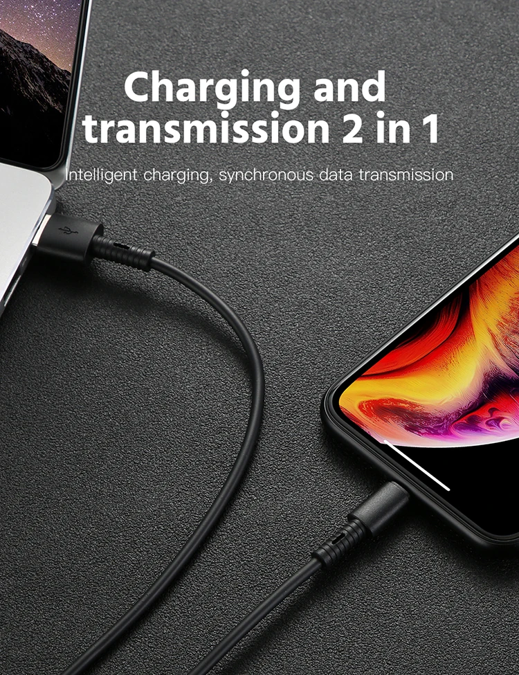 JOYROOM TPE Retail Package USB Data Charging Cable For Iphone