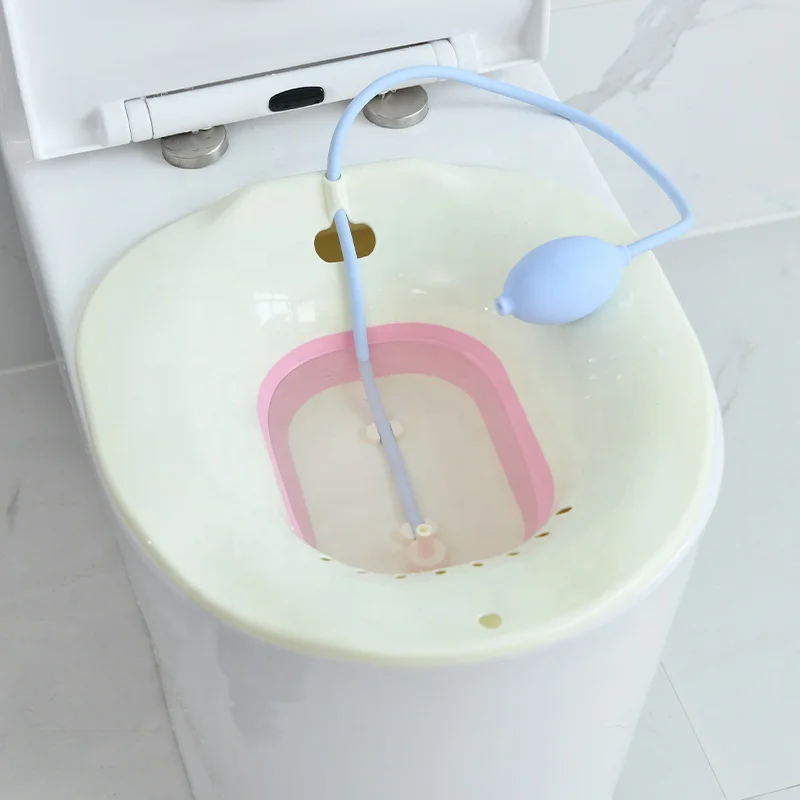 

Good quality factory directly CE test clean Vagina folding bath seat retractable seating Yoni bath