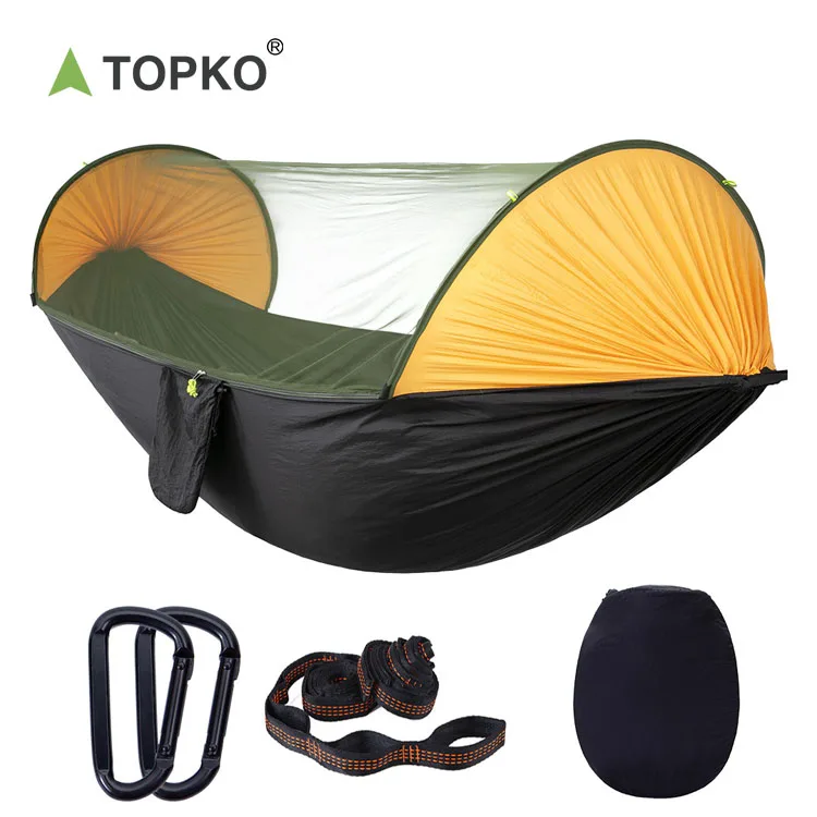 

TOPKO Popular Camping Hammock With Mosquito Net, Customized