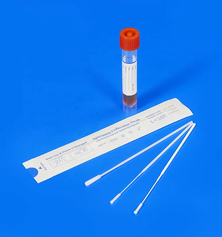 
Medical Disposable VTM Sampling Tube Virus Sampling kit Non-inactivated Viral Transport Medium 
