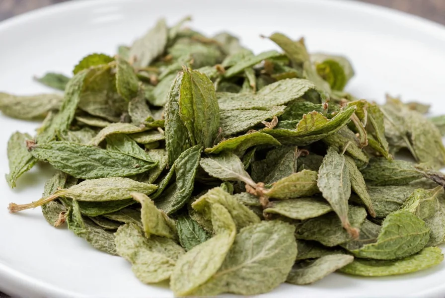Quality of Dried Mint Leaves