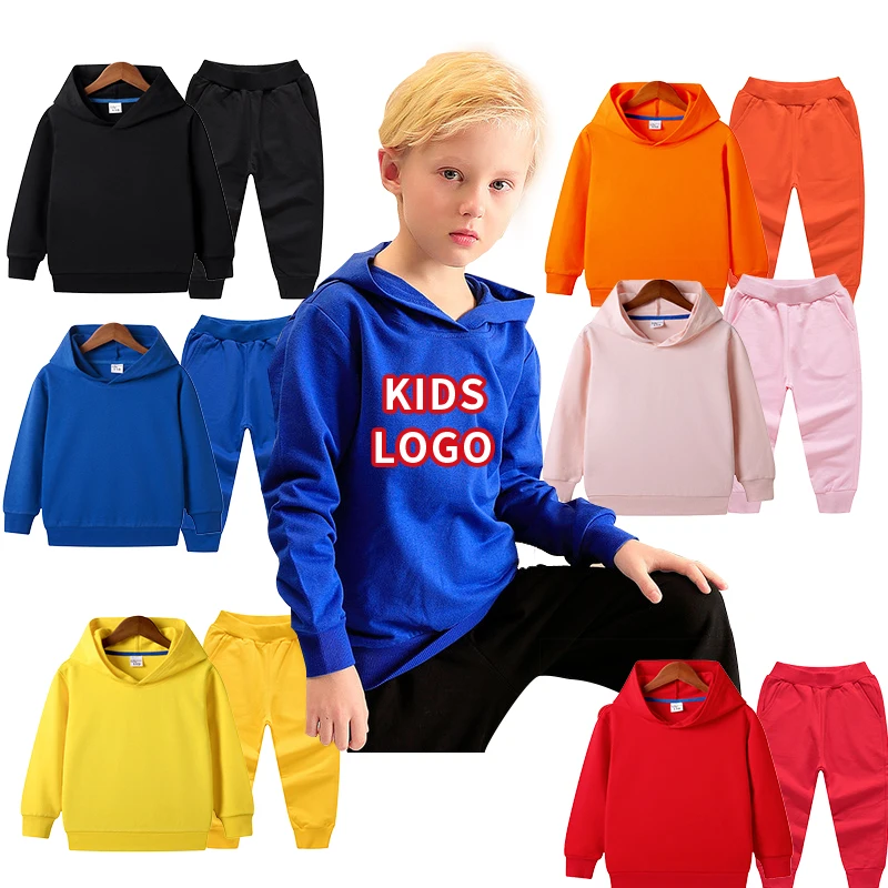 

custom kids hoodie set blank wholesale hoodies kids sweatshirts and hoodies