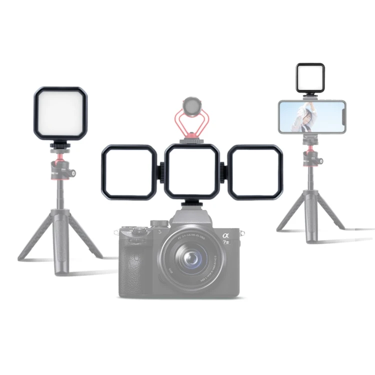 

MJ58 Pocket Beauty Fill Light Handheld Camera Photography Streamer LED Light Remote Control Camera Photography Light