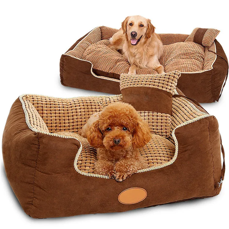 

Suppliers Modern Removable And Washable Waterproof Memory Foam Large Luxury Dog Sofa Bed, As picture