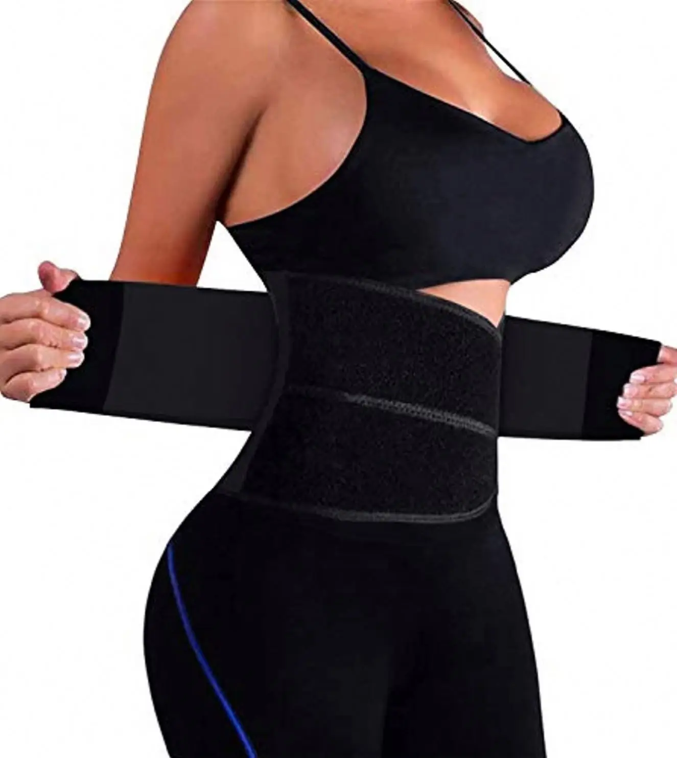 

Videos Rose Body Bra Cami Latex Rubber Sauna Effect Hip Lifter Shaper Gold Waist Trainer Slimming Belts, Nude