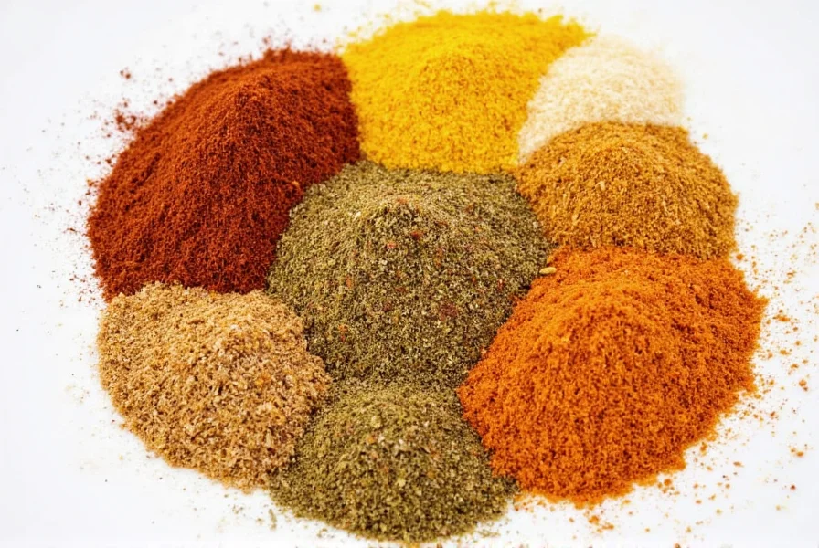 Selection of curry seasoning brands