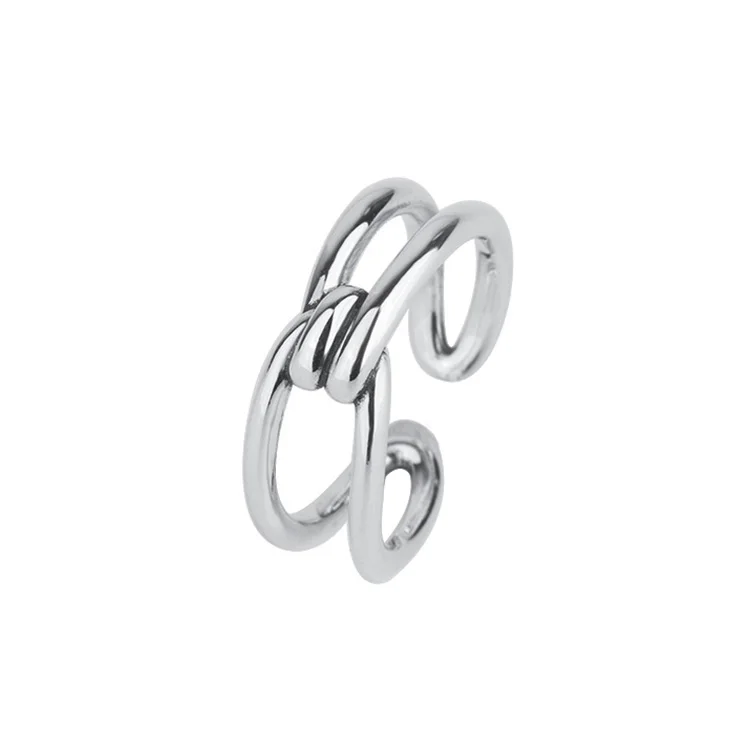

Simple style jewelry Retro Silver silver fake nose ring, Customized color acceptable