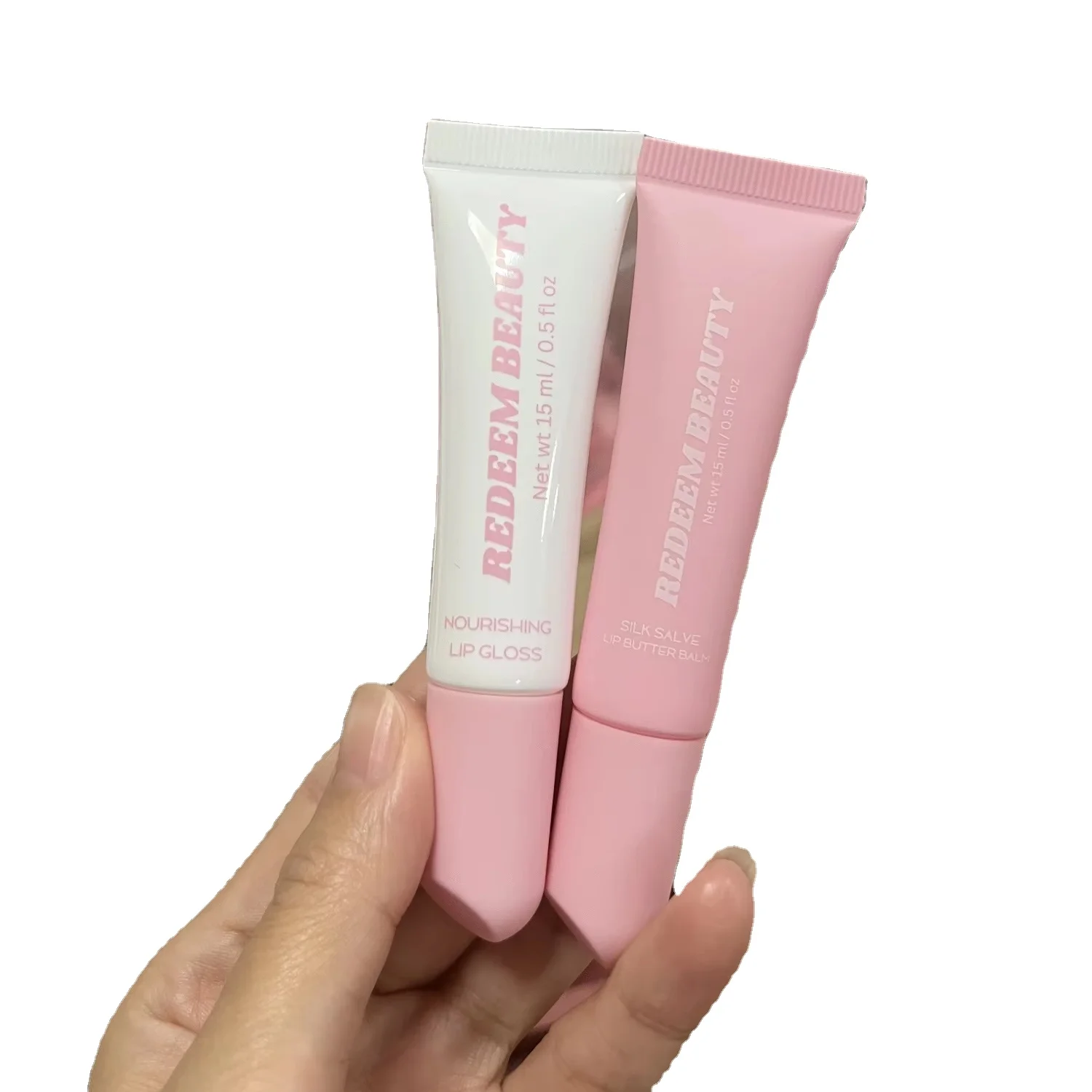 Wholesale OEM/ODM Makeup Enhancer Gloss Squeeze Lip Gloss Private Label Shiny Glitter Lipgloss