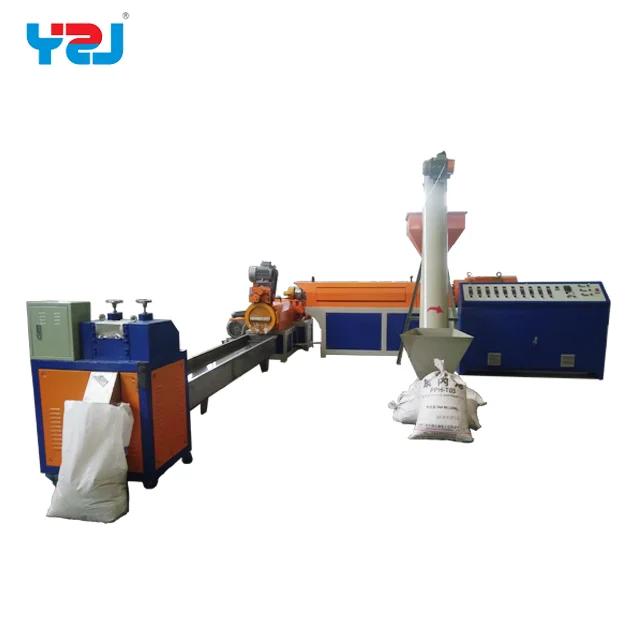 
2020 new two stage durable waste plastic granules making machine price 