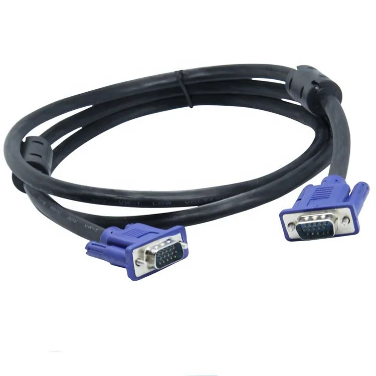 

VGA to VGA Cable Male to Male VGA Video Cable for TV Computer Monitor with Blue Connector