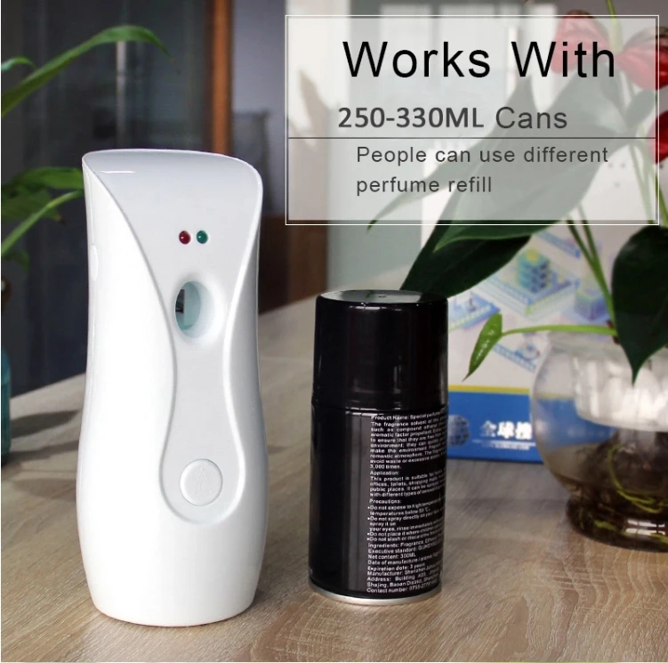 

Electric Customized Power Switch Button Battery Operated Air Freshener Diffuser electronic aroma diffuser