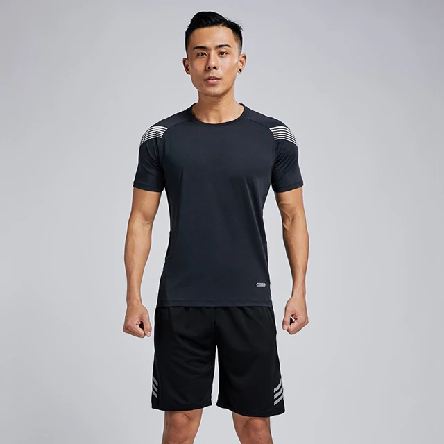 

Workout Shirt Quick Dry Shirts for Men Athletic Short Sleeve Gym Running T-Shirt Wholesale