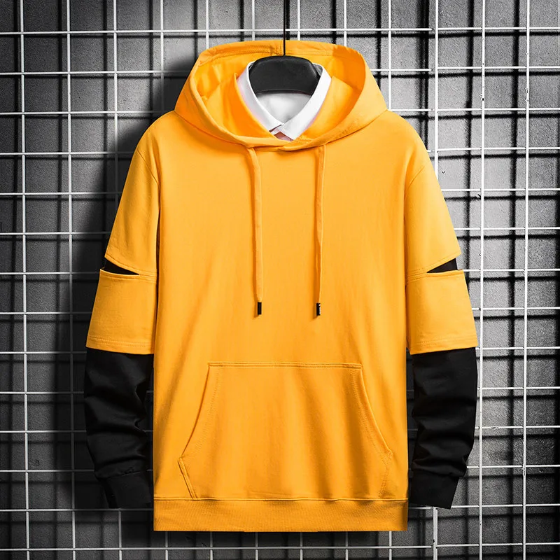 

Wholesale 2022 Spring Sweatshirt Clothing Long Sleeve Printed Pullover Streetwear Men Oversize Hoodies, White black blue yellow green
