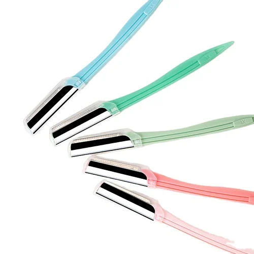 

Top 5 Disposable Face Eyebrow Facial Brow Razor for Women, White,pink,green