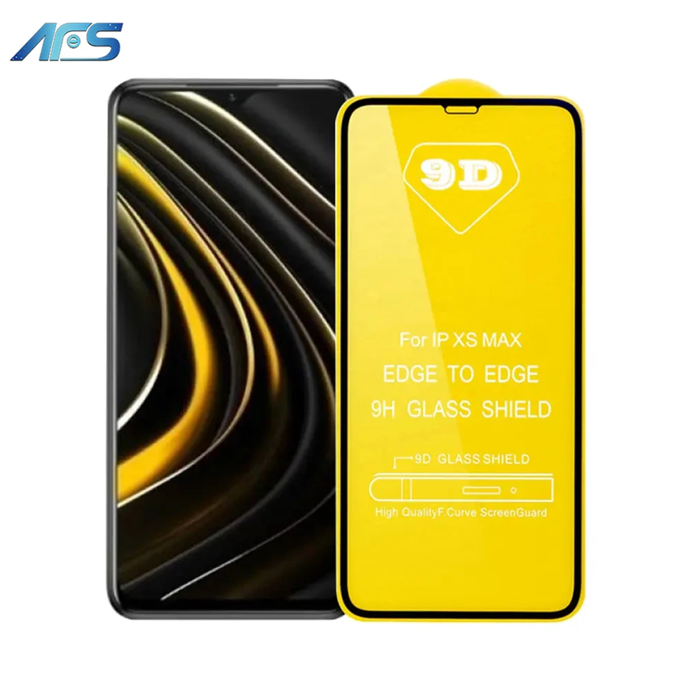 

AFS Hot Sale 9D Anti Scratch 9H Anti Shock Tempered Glass Screen Protector for VIVO Y33S Y20 Y15S V20 V27e