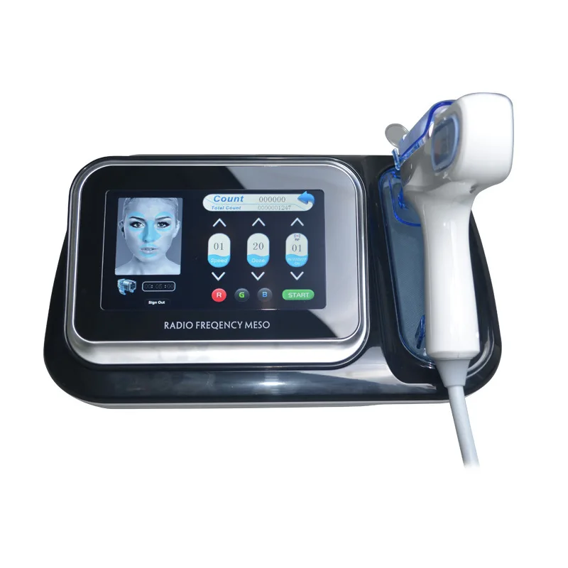 

Best Price Needle Free 3 in 1 RF NANO Meso Injector U225 Meso Gun Needle Injection for Body Face, White