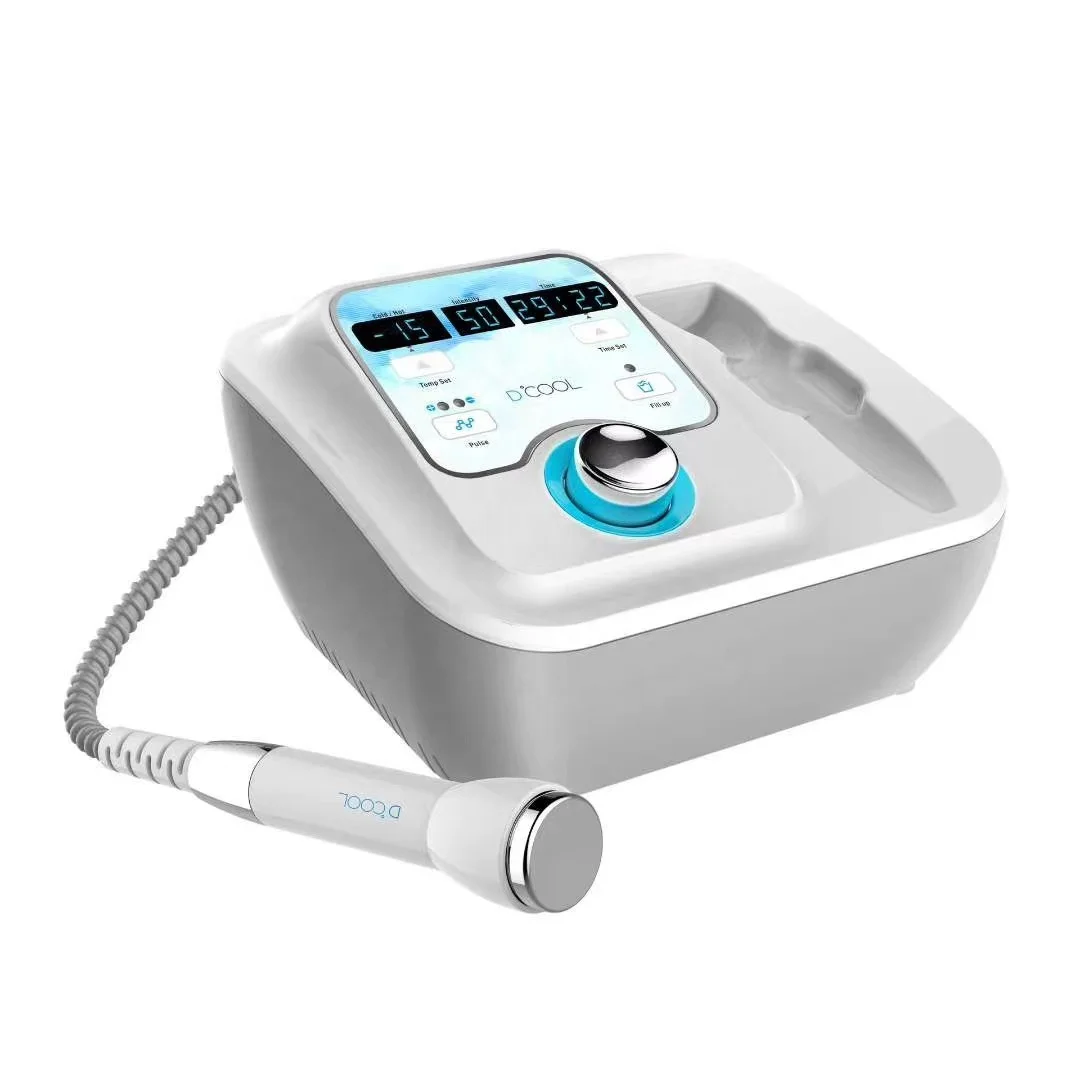 

3 in 1 Electroporation Skin Rejuvenation Cryo Facial Treatment Machine D Cool With EMS
