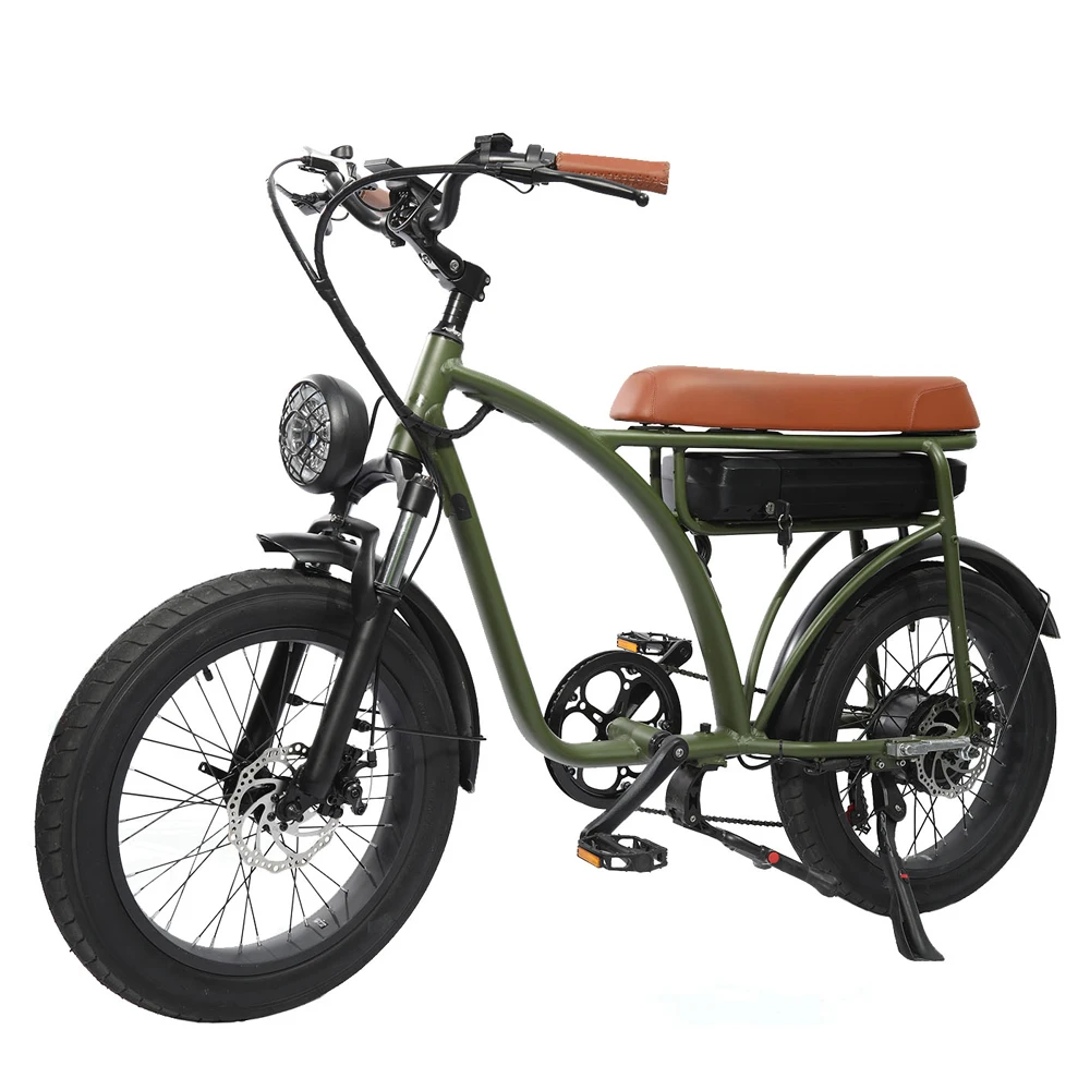

2021 New 20 Inch Fat Tire Bike 500W adult off road fast mountain electric bike