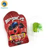 Big Foot Shape Lollipop With Snow Girl Popping Candy