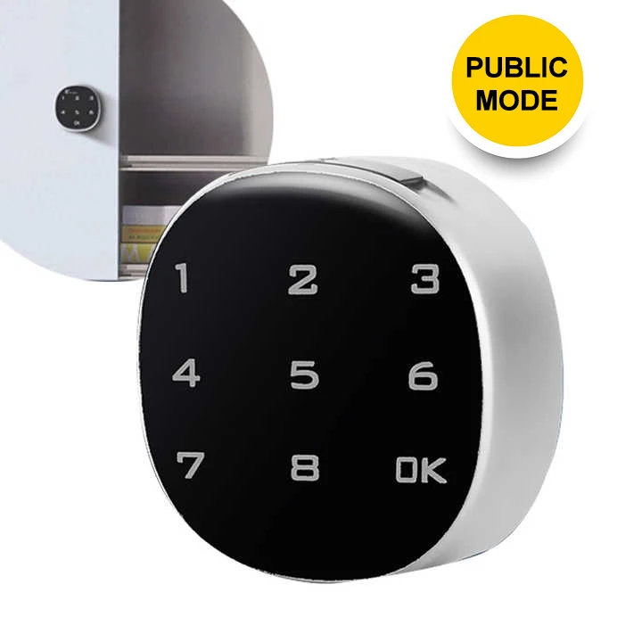 

20mm Touch Keypad office desk 8 digit password closet Keyless Smart drawer Electronic Cabinet Cam Lock