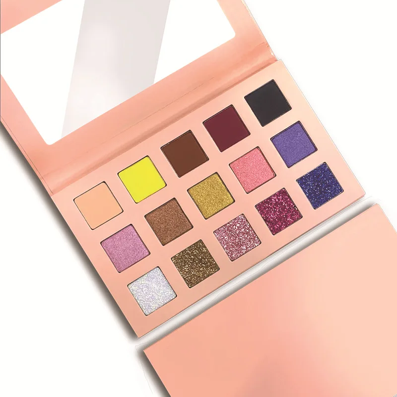 Cosmetics Pink Eyeshadow Palette Vendor No Brand Matte Shimmer