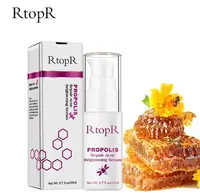 

RtopR Propolis Repair Acne Brightening Serum Acne Scar Spots Cleaning Serum Shrink Pores Eliminates Acne Treatment Oil control