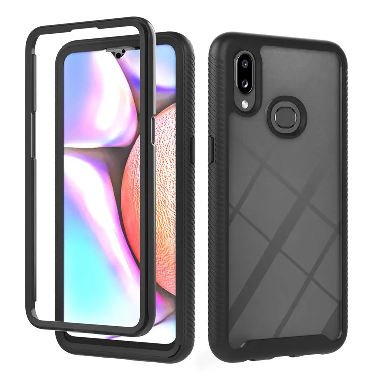 

High Quality Shockproof Phone Case for Samsung Galaxy A10S A51 A71 A31 Clear Back Cover Double Layer Rugged Bumper