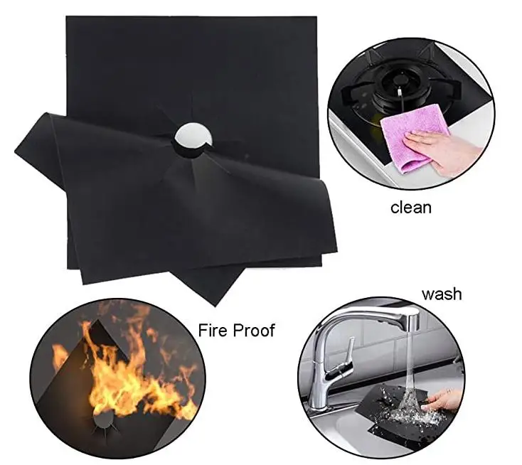 

Hot selling Reusable Stove Burner Covers Protectors Liner Cover