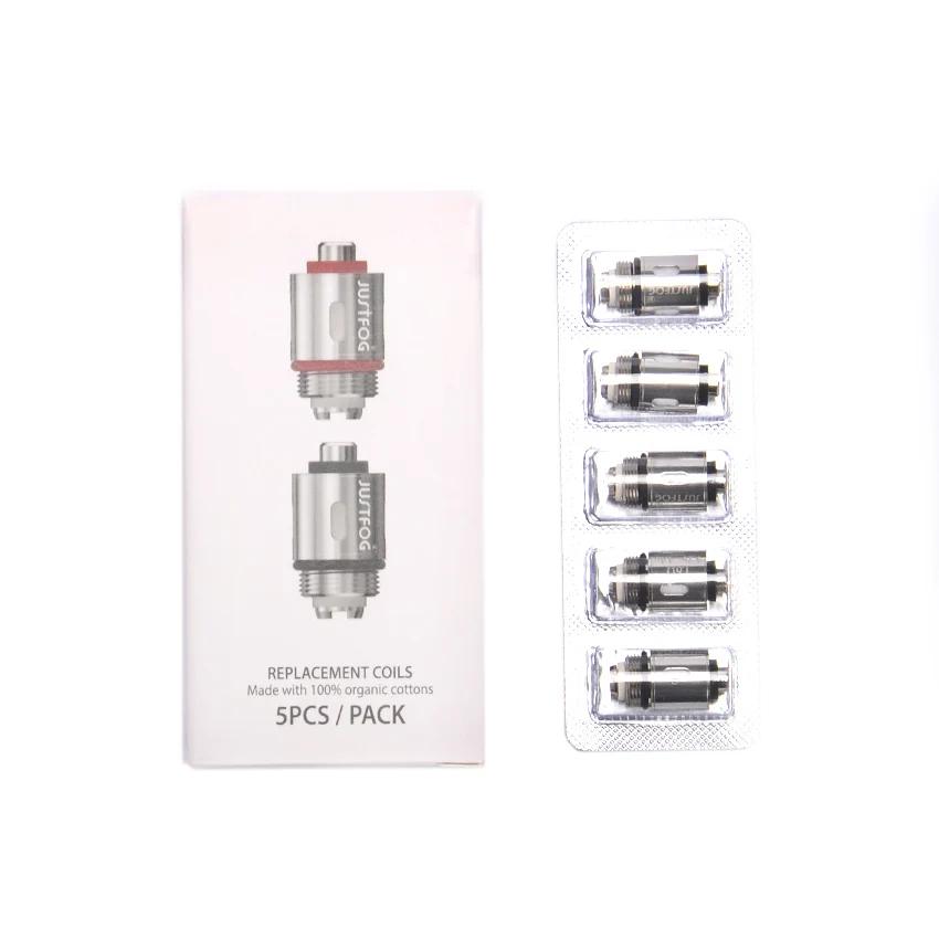 

Large in stock Wholesale Justfog Q16/C14/G14/S14 Coil 5pcs 1.2ohm/1.6ohm