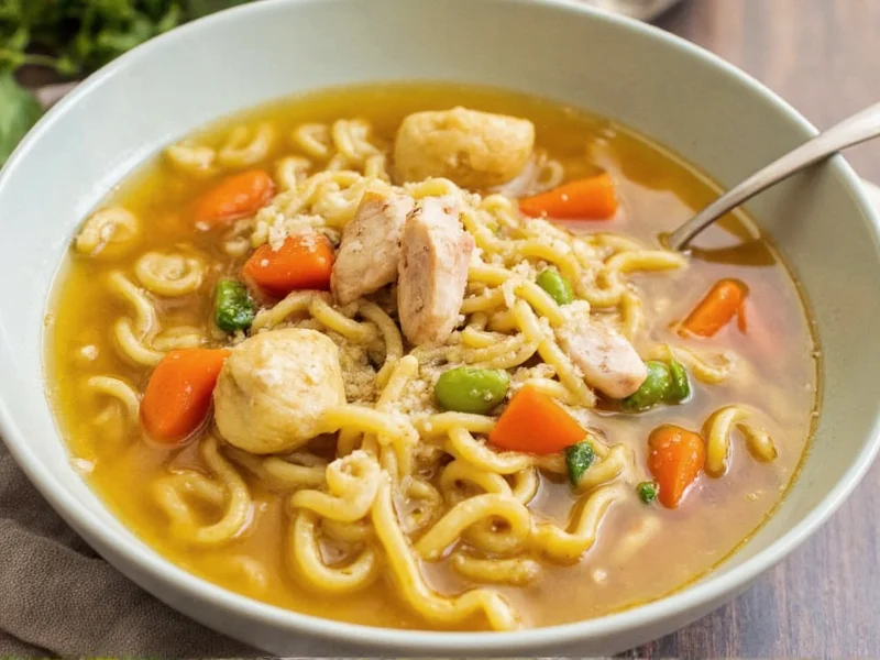 Simple Chicken Noodle Soup: Quick Homemade Recipe