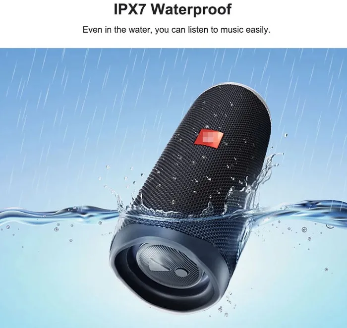 FLIP5 ultra high quality waterproof blue tooth speaker portable outdoor wireless speaker for smart phone - ANKUX.COM